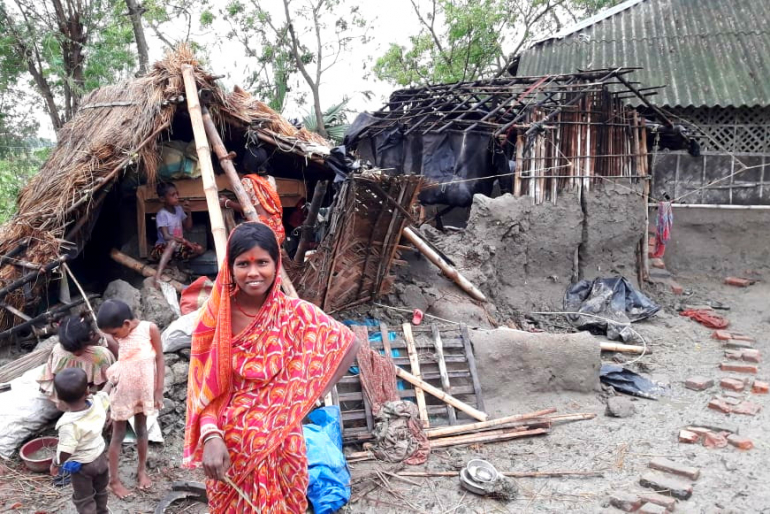 Überschwemmungen auf den Sundarbans